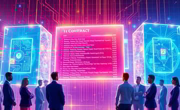 Smart Contracts: Automatizando Contratos e Garantindo Transparência