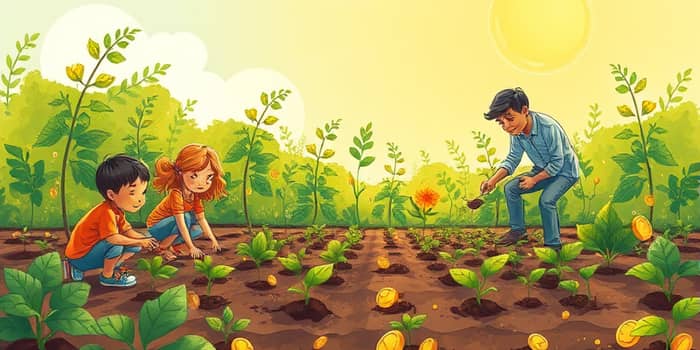 Educação Financeira Para Crianças: Semear Para Colher